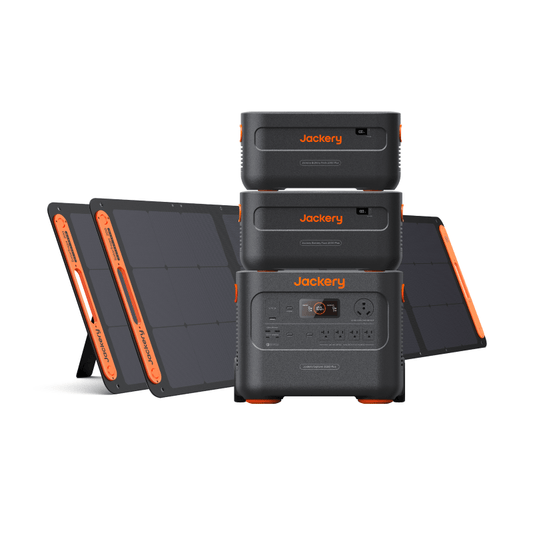 Jackery Explorer 2000 Plus 6kWh Solar Generator Kit