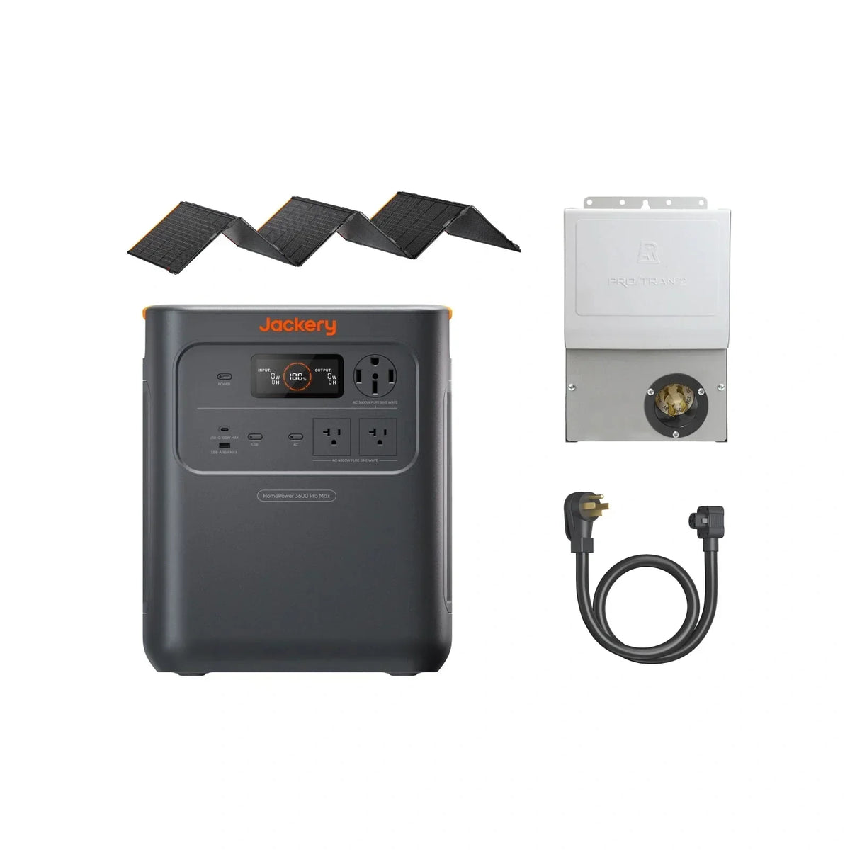 Jackery HomePower 3600 Pro Max Solar Generator