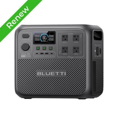BLUETTI Elite 200 V2 2600W Portable Power Station Generator